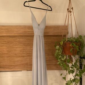 Kennedy Blue sea glass bridsmaid dress